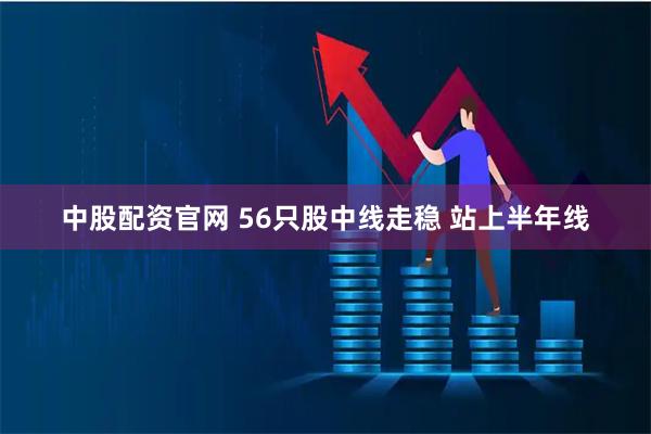 中股配资官网 56只股中线走稳 站上半年线